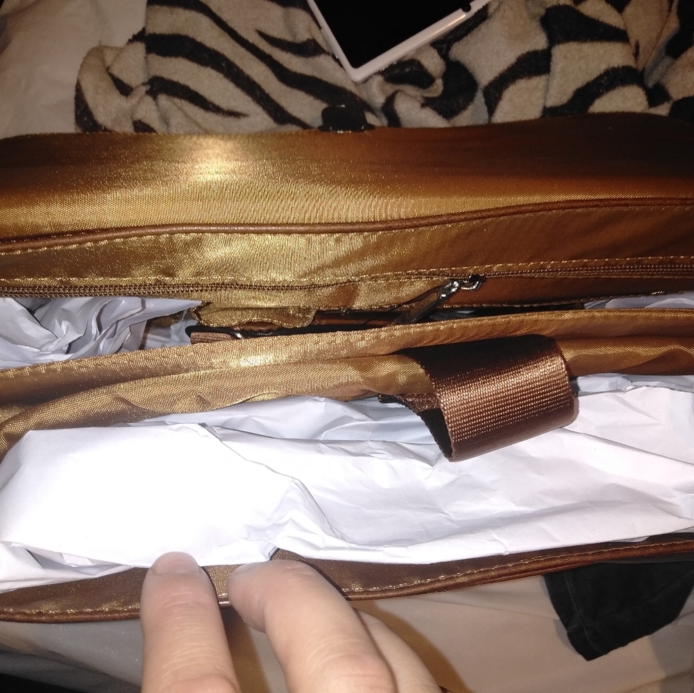 Andrew Marc Briefcase genuine leather!